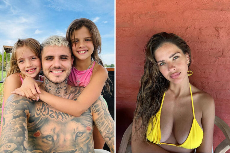 China Suárez y Mauro Icardi pasaron el fin de semana juntos y sus hijas la conocieron
