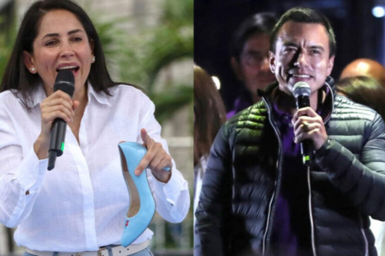 La campaña electoral de segunda vuelta comenzó con ventaja estratégica de Daniel Noboa