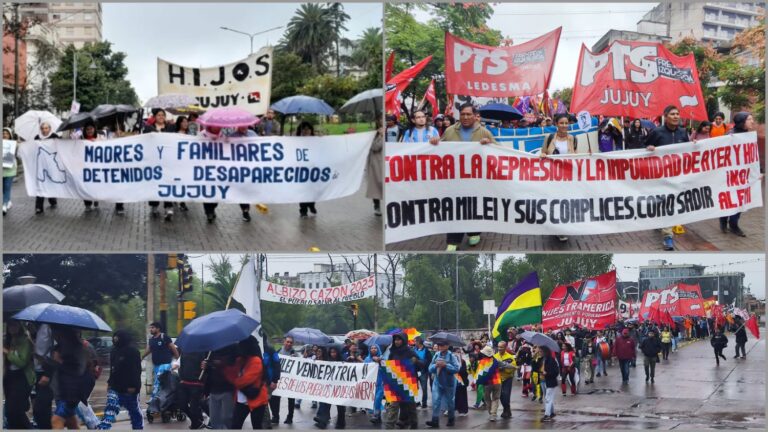 24 de Marzo en Jujuy: hubo marcha unitaria y un acto independiente