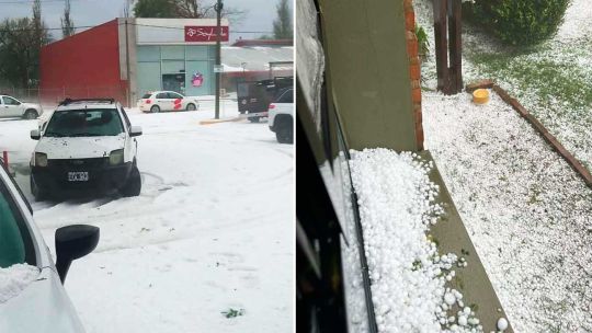 El día que Rosario fue Bariloche: las increíbles postales que dejó el granizo