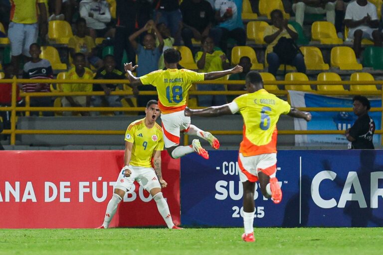 Así quedó conformada la final del Sudamericano Sub 17 de Colombia 2025