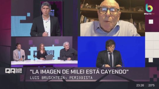 Roberto Bacman: «A pesar del descenso de su imagen, la única narrativa que existe es la de Milei»