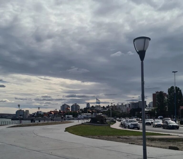Viernes fresco, nublado y con algo de viento en Comodoro