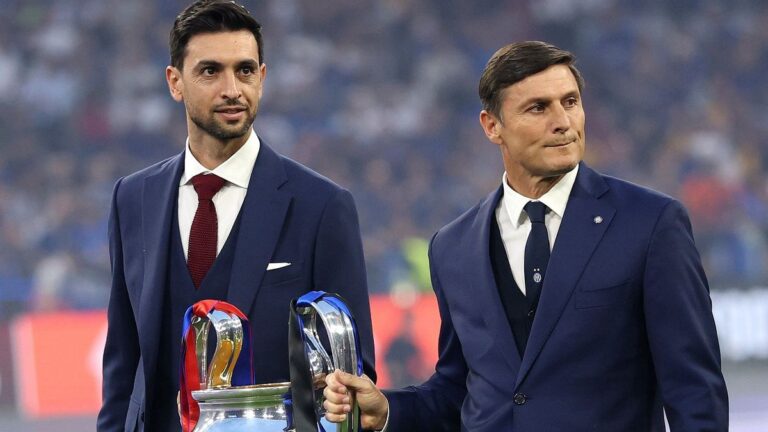 Champions League: Javier Pastore y Javier Zanetti presentaron la Orejona