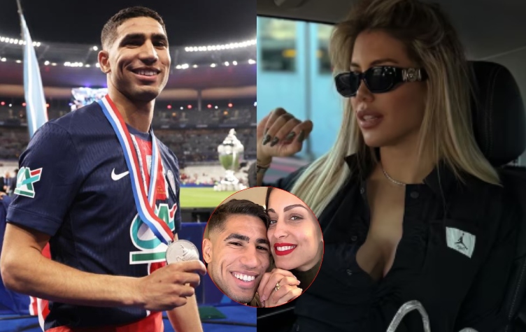 Qué joya! El escabroso pasado sentimental de Hakimi, el nuevo novio de Wanda Nara del PSG