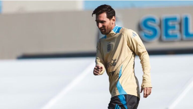 La Selección Argentina entrenó de cara a una nueva fecha de Eliminatorias: juega Lionel Messi?
