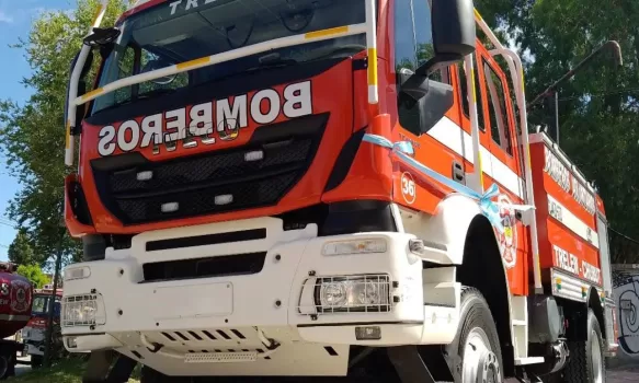 Bomberos de Trelew declararon la emergencia y restringirán servicios