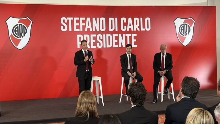 Stéfano Di Carlo lanzó su candidatura a presidente de River: «La continuidad de un proceso con credenciales»