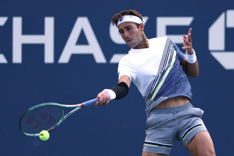 US Open:Etcheverry no pudo con Lehecka