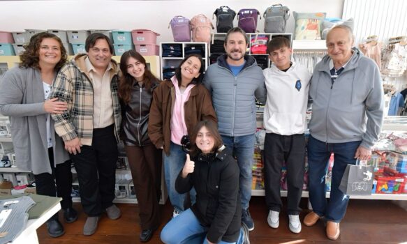 Inauguró Amore infinito: Merino subrayó la importancia de invertir en Trelew