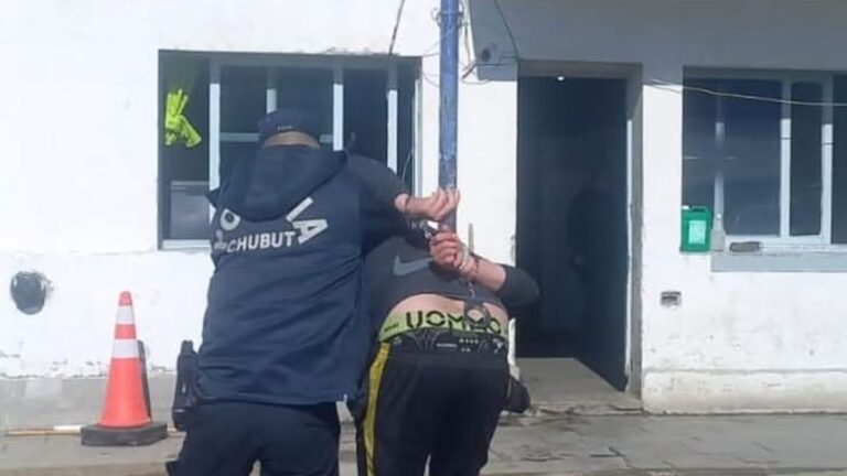 Saltó un paredón para entrar a robar