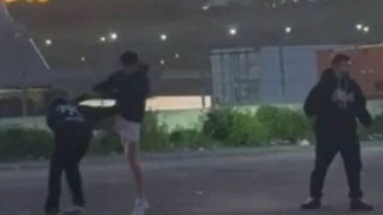 Mar del Plata: hacían trompos y picadas en Playa Grande y terminaron en una batalla campal