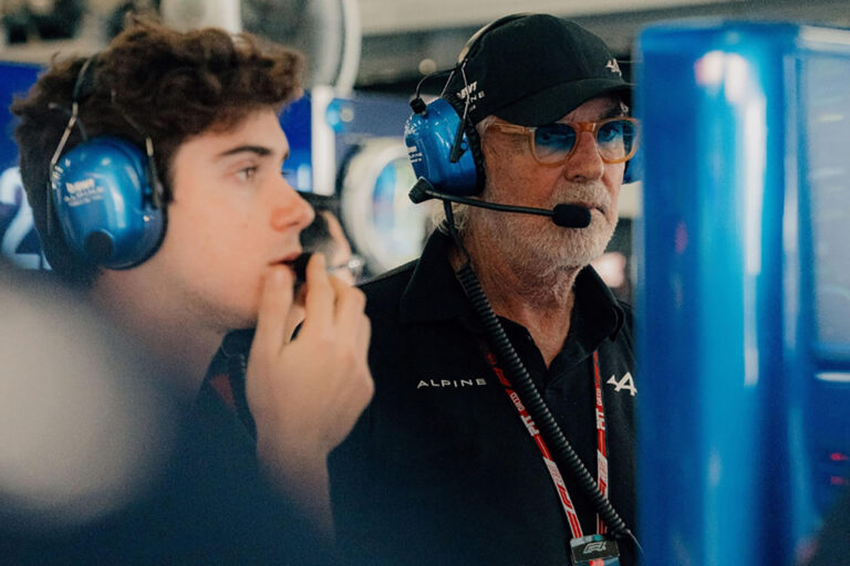 Briatore le hizo un guiño a la continuidad de Colapinto