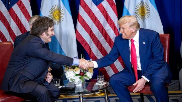 Javier Milei agradeció a Trump y a Bessent por el respaldo de Estados Unidos a la Argentina