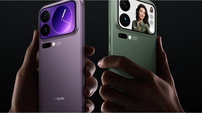 Xiaomi presentó la serie 17, su nueva generación insignia con pantalla trasera