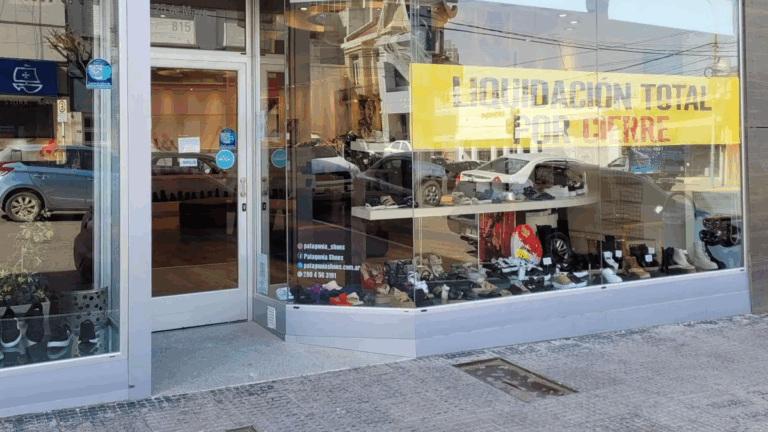 Cierra Lady Stork en Comodoro tras 25 años: la crisis golpea a otro comercio histórico