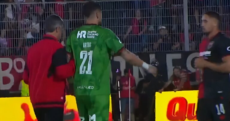 Preocupación y bronca en Newell’s: Arias sufrió una importante lesión antes del clásico